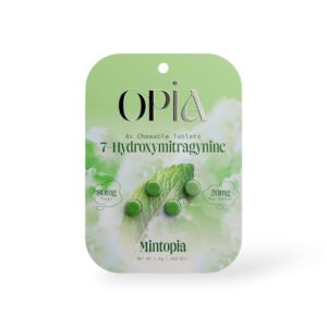 Opia 20mg 7-Hydroxymitragynine Mintopia Chewable Tablets 4ct