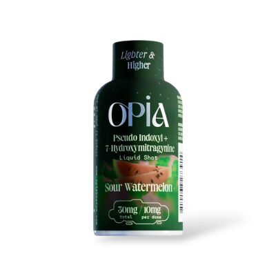 Opia Pseudo 7 Hydroxymitragynine Liquid Shot Sour Watermelon 30ml