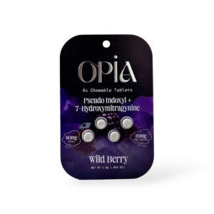 Opia Pseudo + 7OH Chewable Tablets Wild Berry 80mg