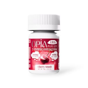 Opia Ultra 7-Hydroxymitragynine Cherry Smash Chewable Tablet 100mg