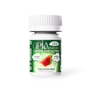 Opia Ultra 7-Hydroxymitragynine Watermelon Blast Chewable Tablet 100mg
