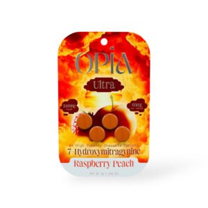 Opia Ultra 7-OH High Potency Chewable Tablets Raspberry Peach 60mg Per Tablet  12 Reviews