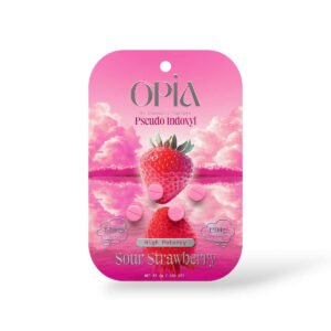 Opia Pseudo Indoxyl Sour Strawberry 120mg Per Tablet