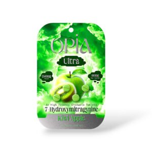 Opia Ultra 7-OH High Potency Kiwi Apple Chewable 60mg Tablet